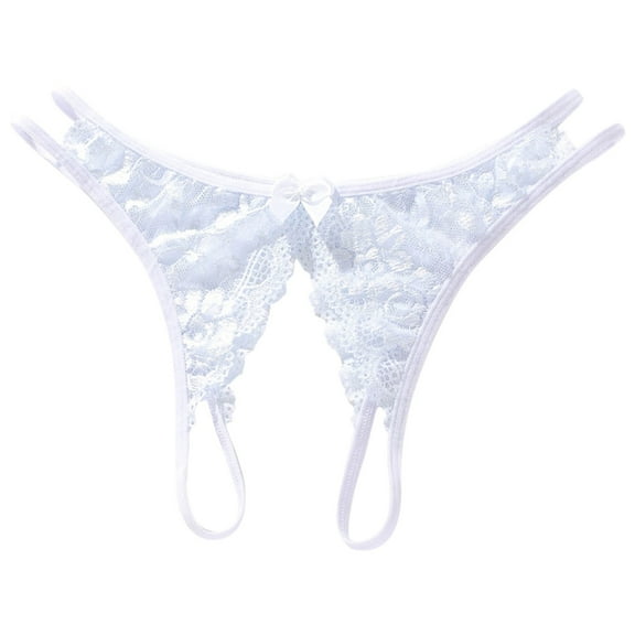 Women's Briefs Women's Briefs Sexy Candy Panties for Women Sexy Ladies Bikini Underwear No Show Granny Panties for Women Lane Swim 16 Lace High Waist Bikini Teen Underwear Womens Seamless White XL