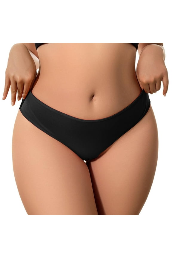 Women's Briefs Womens Panties Bikini Nylon Girls No Show Underwear Size 12 Vs Panties Medium No Show Workout Thong High Cut Underwear Women Lane Swim 16 Ladies Workout Women Bikini Lace Black 2XL