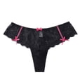 thumbnail image 1 of Women's Briefs Workout Panties Underwear Women Pack plus Size Panties for Women 2x Ladies Underwear plus Size Thong Waist Trainer after Birth Belly Waist Trainer for Postpartum Womens Black M, 1 of 6