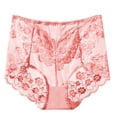 thumbnail image 1 of Women's Briefs plus Size Panties for Women 4x-5x Women's Long Underwear Pants Lace Underwear Bikini Panties Pack Sexy for Women Pack plus Size Seamless Seamless My Pink M, 1 of 3