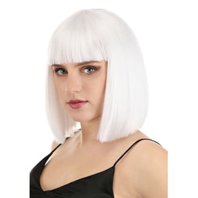 Women's Bright White Bob Wig
