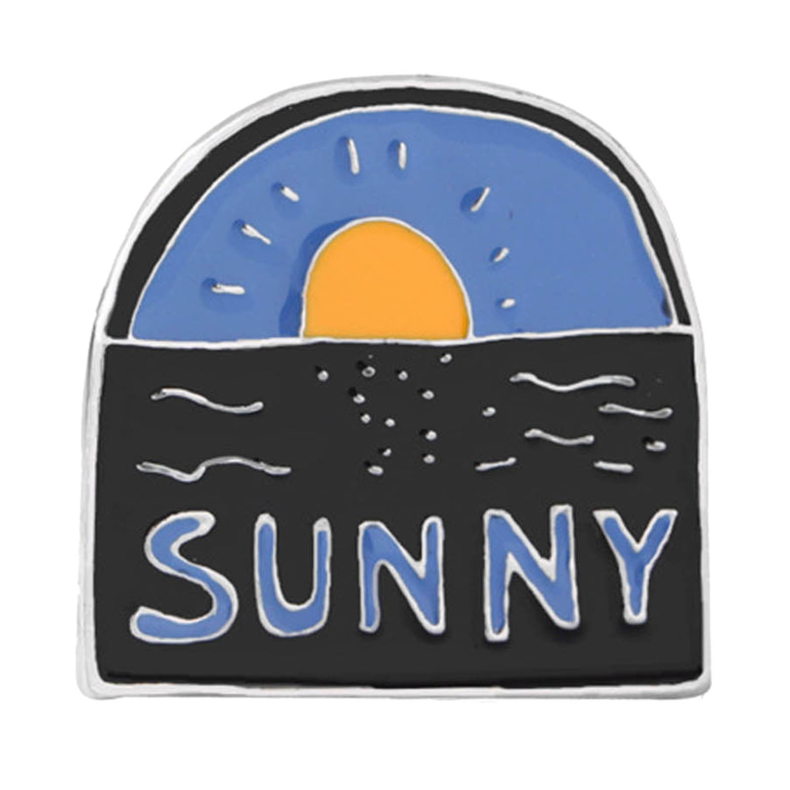 Women's Brooches & Pins Always Be Pawsitive Cat Pin Creative Cartoon