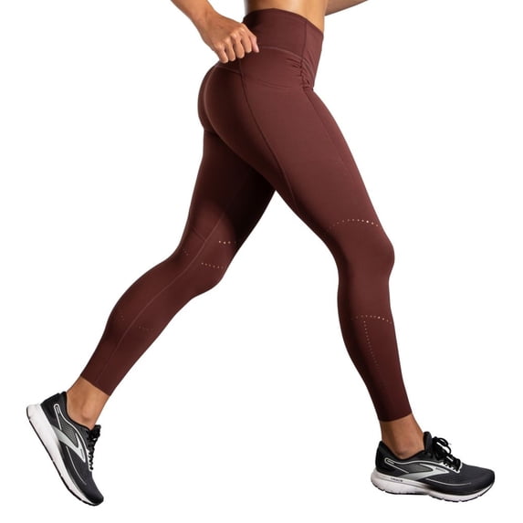 Women's Brooks 221524 Method 7/8 Length Crop Tight (Run Raisin S)