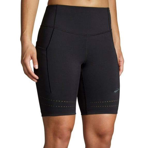 Women's Brooks 221525 Method 8 Inch Short Tight (Black M)