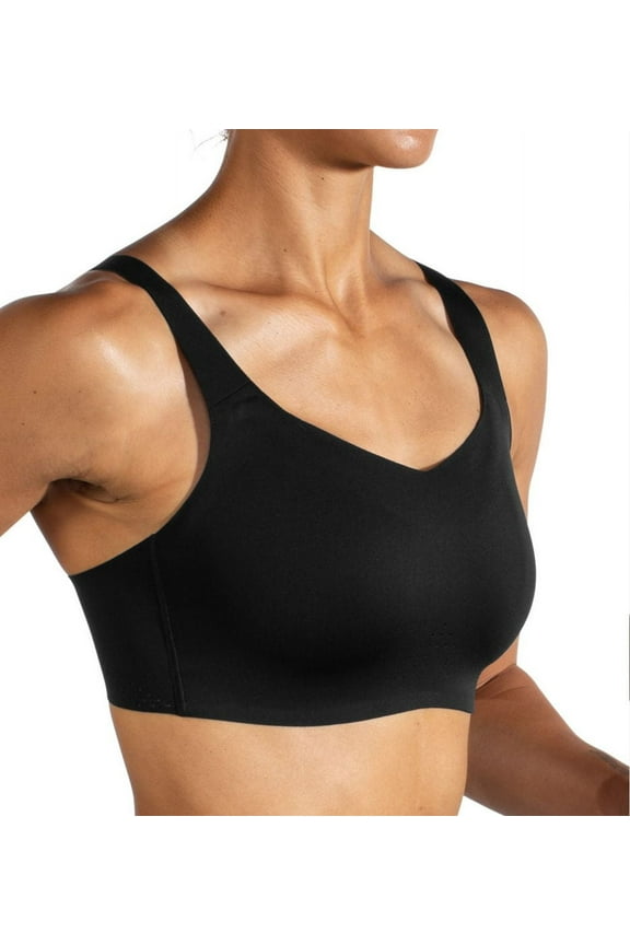 Women's Brooks 350078 Dare Underwire Sports Bra (Black 36C)