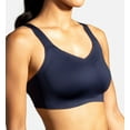 thumbnail image 1 of Brooks Women's Underwire Sports Bra for High Impact Running, Workouts & Sports with Maximum Support - Navy - 32 D, 1 of 6