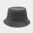 thumbnail image 1 of Women's Bucket Hats Washed Cotton Retro Fisherman'S Hat Fashionable Men'S And Women'S Outdoor Sun Sun Visor Women's Accessories Bucket Hats, 1 of 3