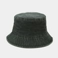 thumbnail image 1 of Women's Bucket Hats Washed Cotton Retro Fisherman'S Hat Fashionable Men'S And Women'S Outdoor Sun Sun Visor Women's Accessories Bucket Hats, 1 of 3