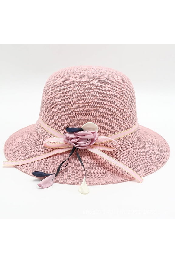 Women's Bucket Hats Women'S Travel Small Fresh Big Gets Beach Sun Sun Cool Hat Seaside Sun Hat Sunshade Hat Women's Accessories Bucket Hats one