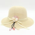 thumbnail image 1 of Women's Bucket Hats Women'S Travel Small Fresh Big Gets Beach Sun Sun Cool Hat Seaside Sun Hat Sunshade Hat Women's Accessories Bucket Hats one, 1 of 3