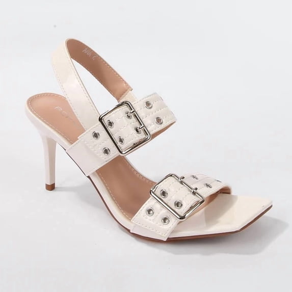 Women’s Buckled Stiletto Heel Sandals