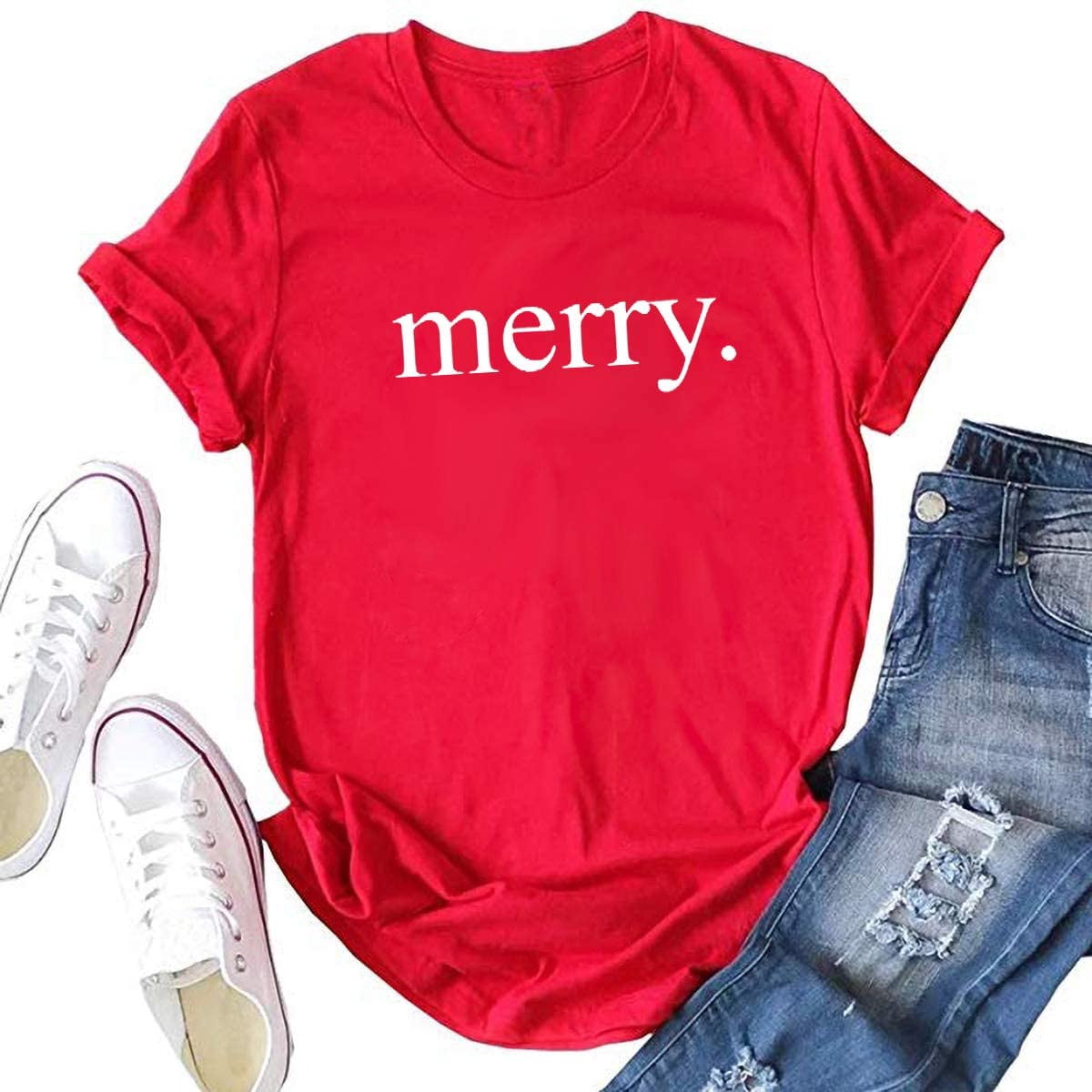 Merry Graphic Loose T Shirt main image 0