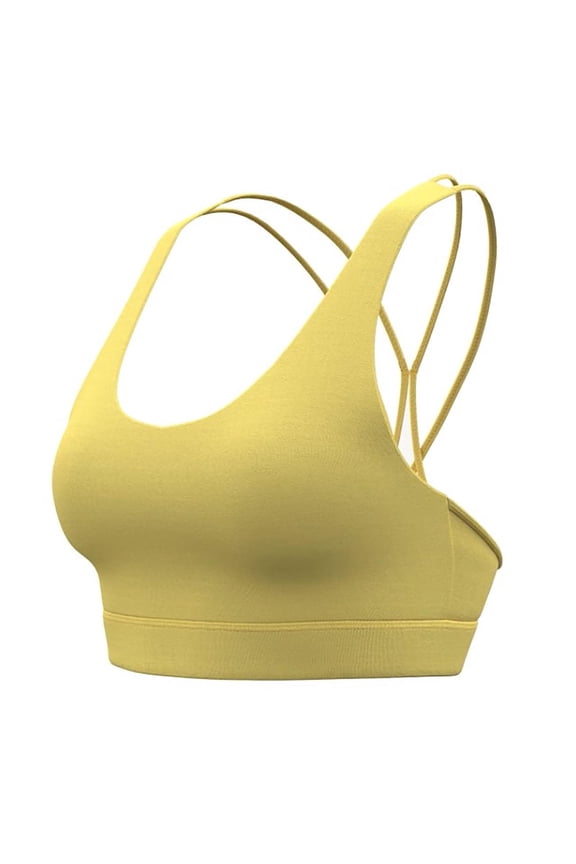 Women's Built-In Bra Yoga Crop Top - Comfortable Stretchy Active & Casual Wear