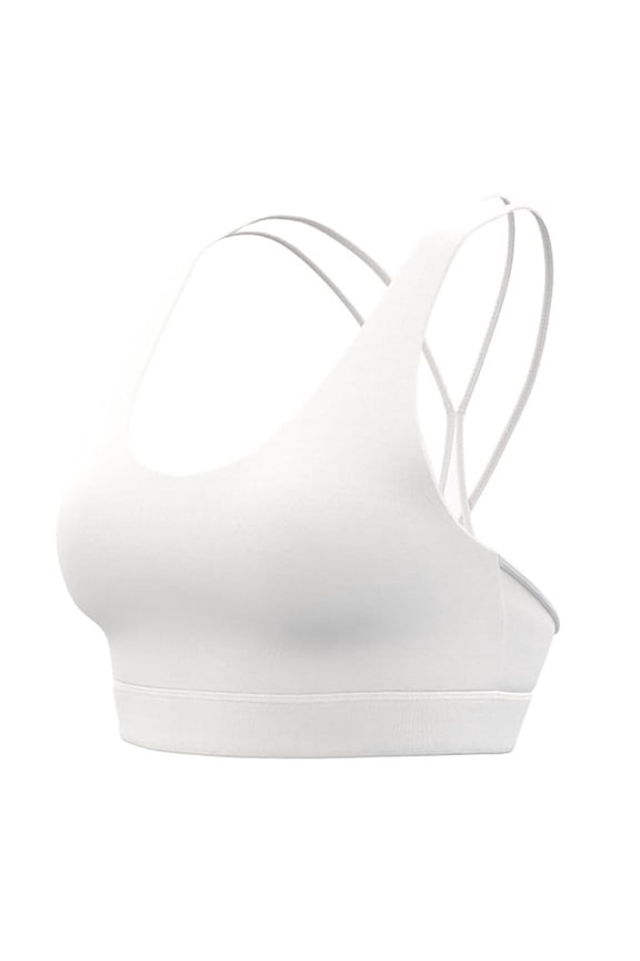 Women's Built-In Bra Yoga Crop Top - Comfortable Stretchy Active & Casual Wear