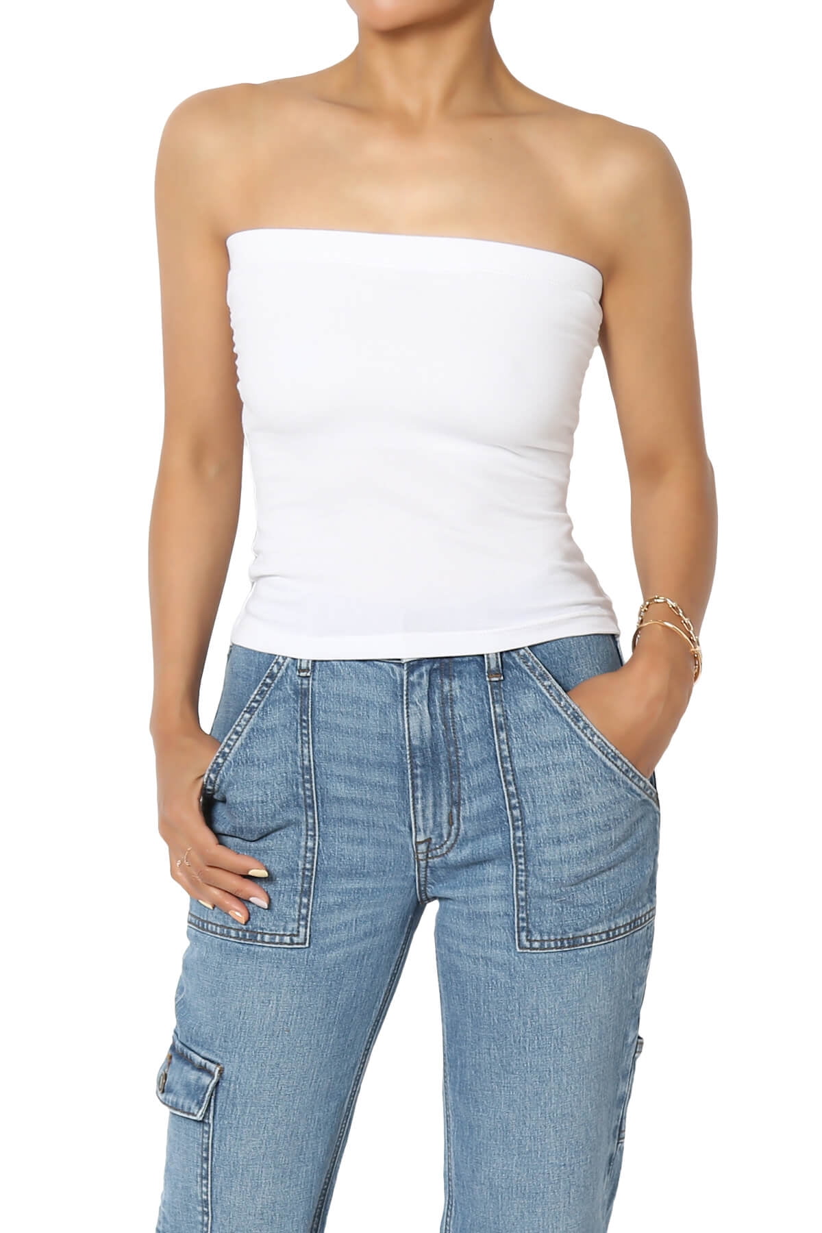 Tube top with shelf bra new arrivals