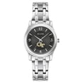 thumbnail image 1 of Women's Bulova Black Georgia Tech Yellow Jackets Corporate Collection Stainless Steel Watch, 1 of 1