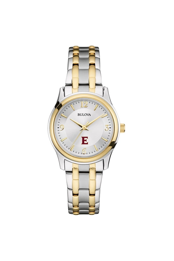 Women's Bulova Silver Elon Phoenix Classic Two-Tone Round Watch