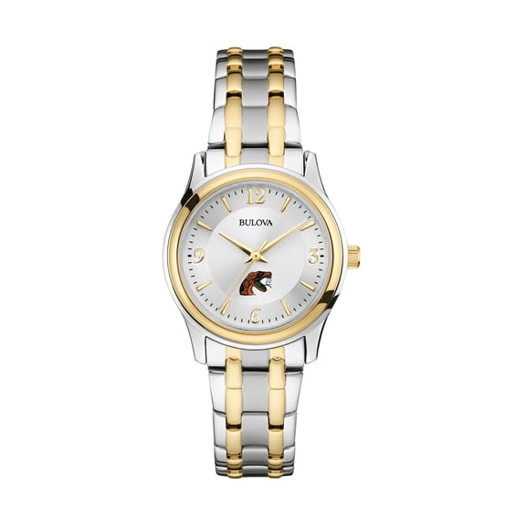 Women's Bulova Silver/Gold Florida A&M Rattlers Classic Two-Tone Round Watch