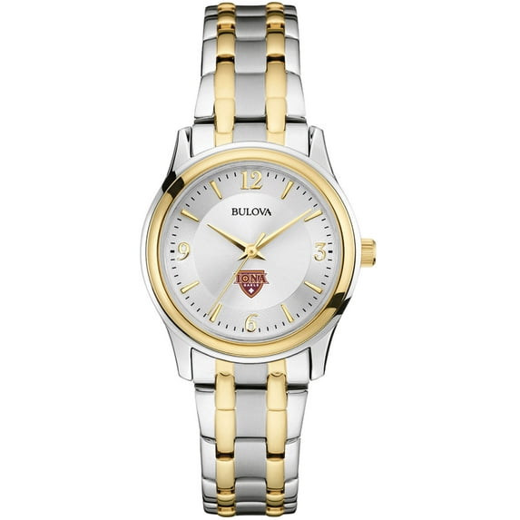 Women's Bulova Silver/Gold Iona University Gaels Two-Tone Stainless Steel Watch