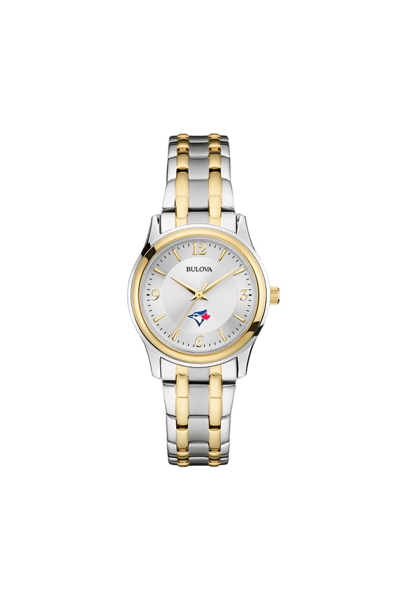 Women's Bulova Silver/Gold Toronto Blue Jays Two-Tone Watch