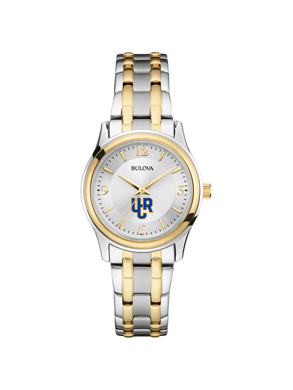 Women's Bulova Silver/Gold UC Riverside Highlanders Two-Tone Stainless Steel Watch