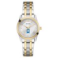thumbnail image 1 of Women's Bulova  Silver/Gold University of Baltimore Two-Tone Stainless Steel Watch, 1 of 1
