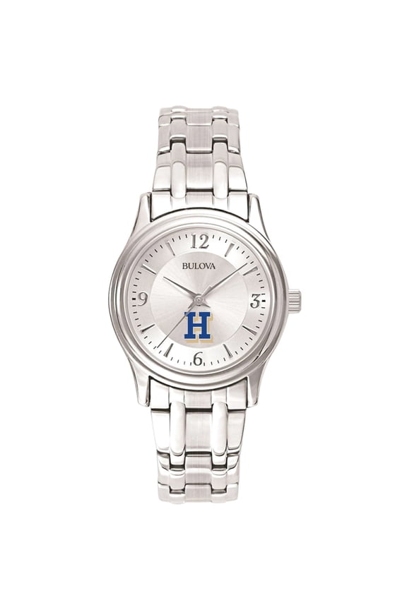 Women's Bulova Silver Hamilton Continentals Stainless Steel Quartz Watch