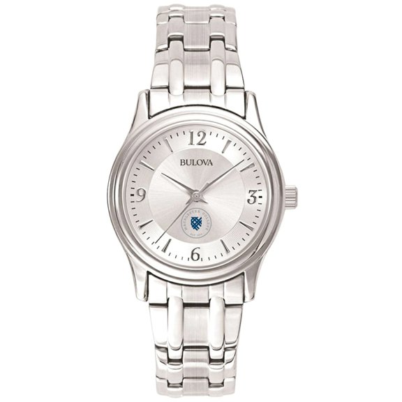 Women's Bulova Silver Macalester Scots Stainless Steel Quartz Watch