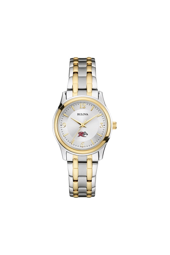 Women's Bulova Silver Rider Broncs Two-Tone Stainless Steel Watch
