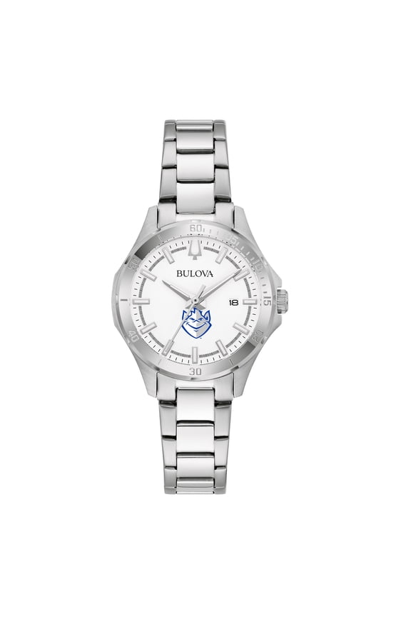 Women's Bulova Silver Saint Louis Billikens Stainless Steel Classic Sport Watch