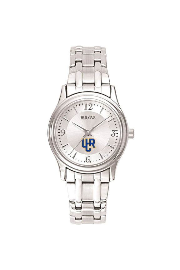 Women's Bulova Silver UC Riverside Highlanders Silver-Tone Dial Stainless Steel Quartz Watch