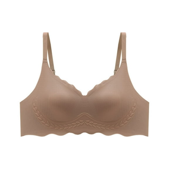 Women's Bunny Ear Design Push Up Bra Wireless Seamless Small Bust Summer