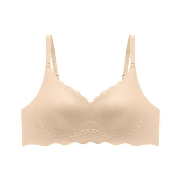 Women's Bunny Ear Design Push Up Bra Wireless Seamless Small Bust Summer