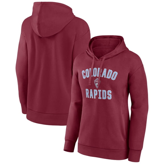 Women's Burgundy Colorado Rapids Victory Arch Pullover Hoodie