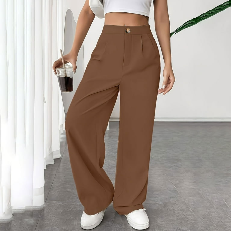 Women's Business Blazer Pant Office Work Suit Pants for