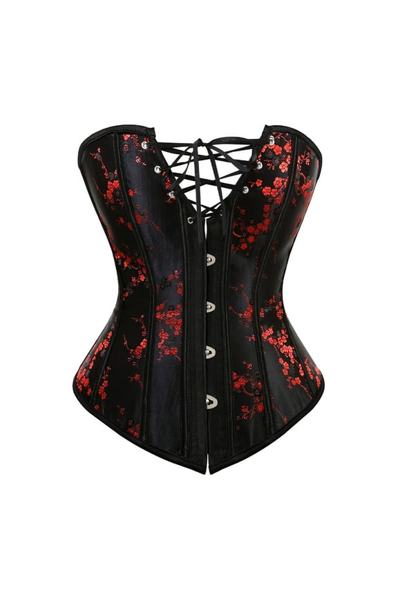 Women's Bustiers & Corsets Renaissance Tummy Control Shapewear for Women Fashion Women's Plus Size Boned Corsets Shapewear Outfit Printed Sexy Underwear Shapewear Shapewear for Women