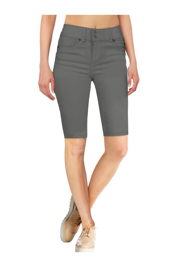 Women's Butt Lift V2 Super Comfy Stretch Denim Shorts