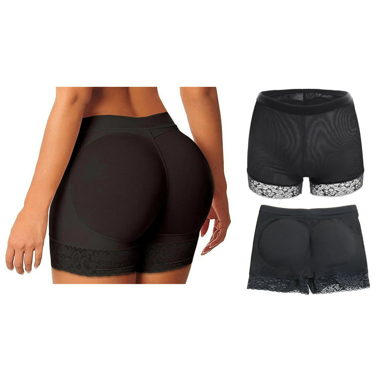 Women's Butt Lifter Padded Shaperwear Hip Enhancer Sexy Underwear S to 3XL,  Kiwi-Rata