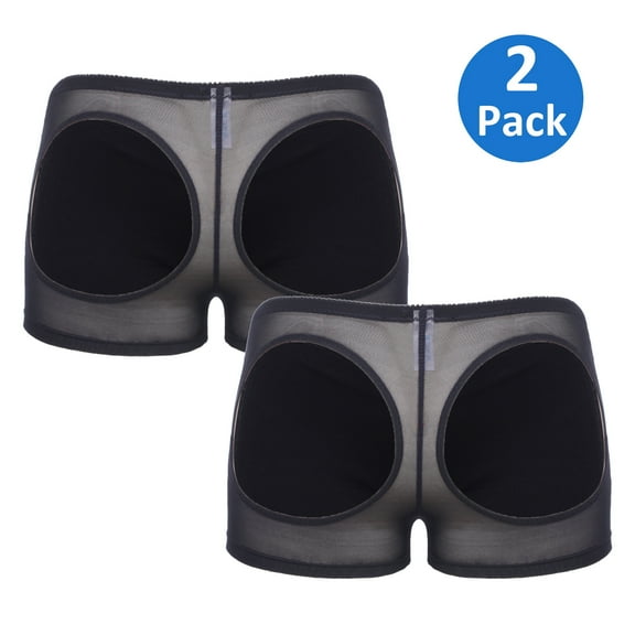 2 PACK Women's Butt Lifter Seamless Booty Enhancer Shapewear Control Panties Underwear for Women