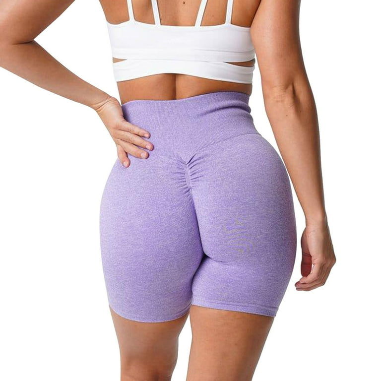 Ruched yoga shorts best sale