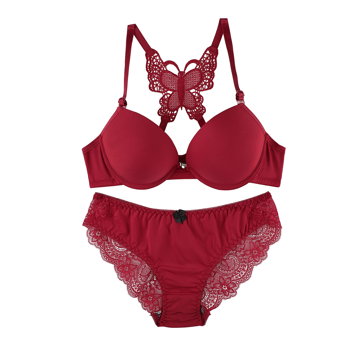 Women's Butterfly Underwear Push Up Bra Women's Bra Full Face Support