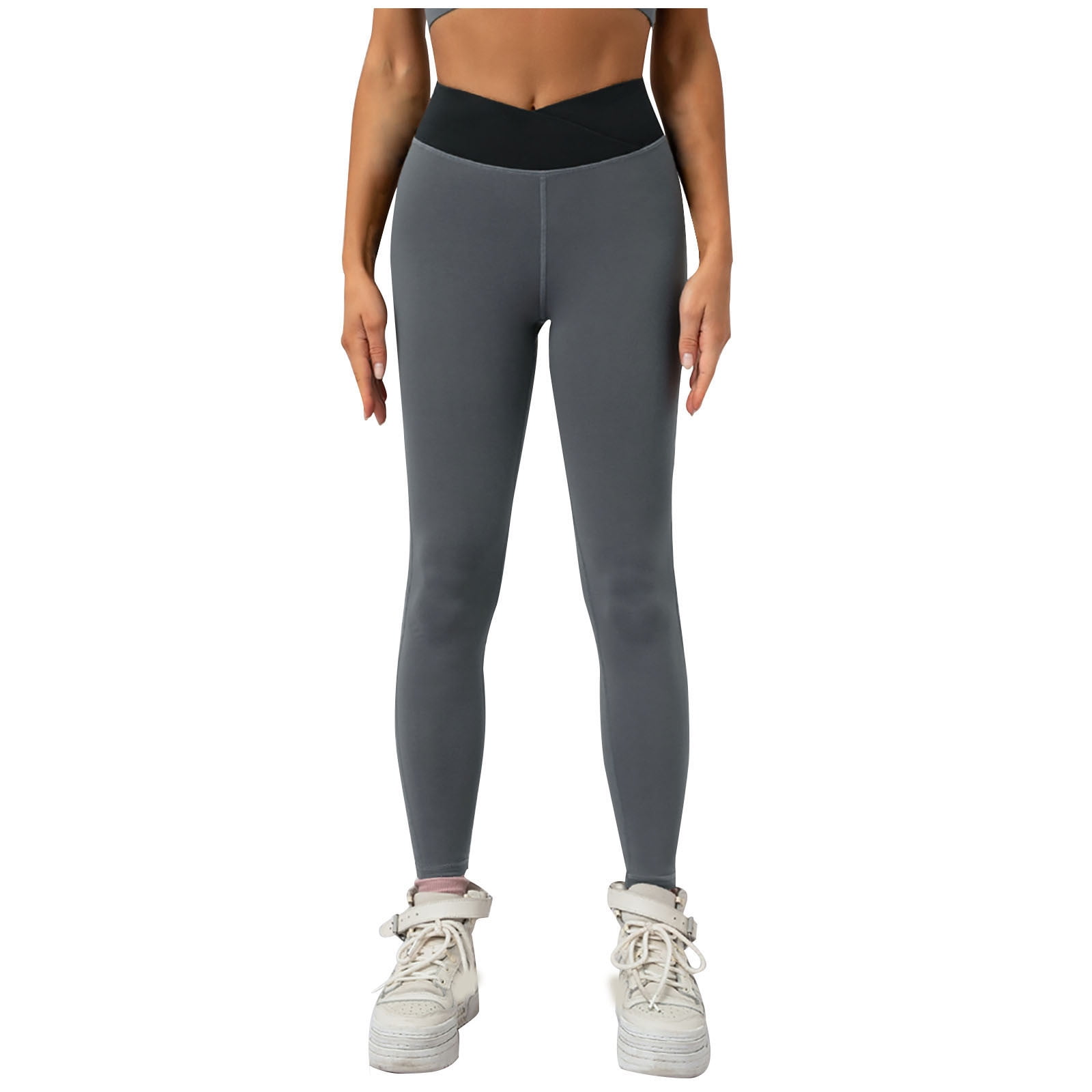 Women's Buttery Soft High Waisted Yoga Pants Tummy Control Workout Running  Yoga Leggings No See-Through Stretch Tights 