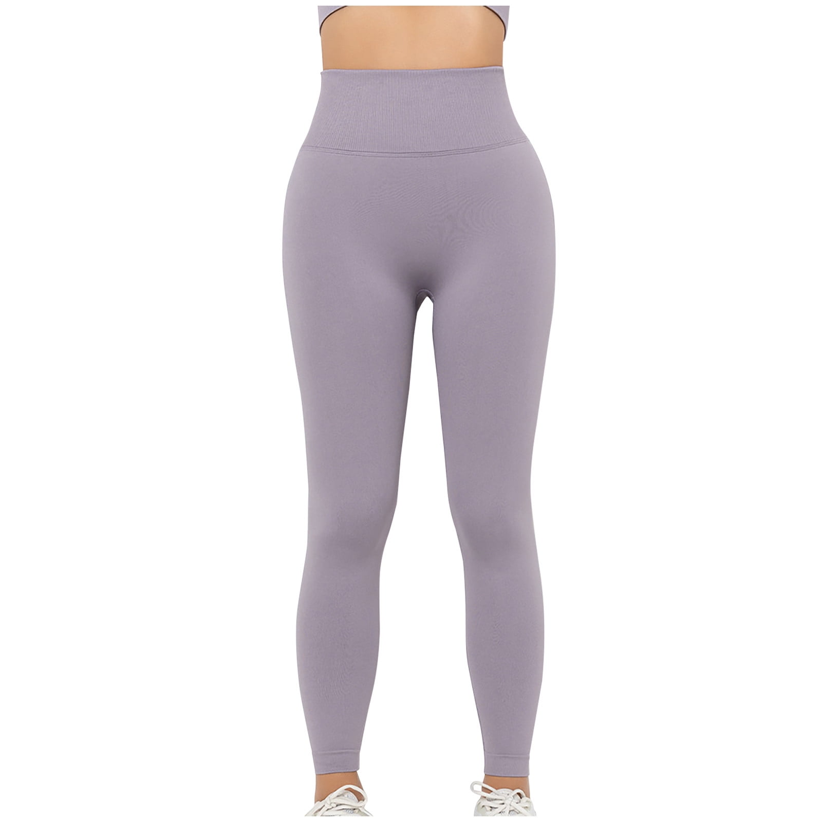 Women's Buttery Soft High Waisted Yoga Pants Tummy Control Workout Running  Yoga Leggings No See-Through Stretch Tights 