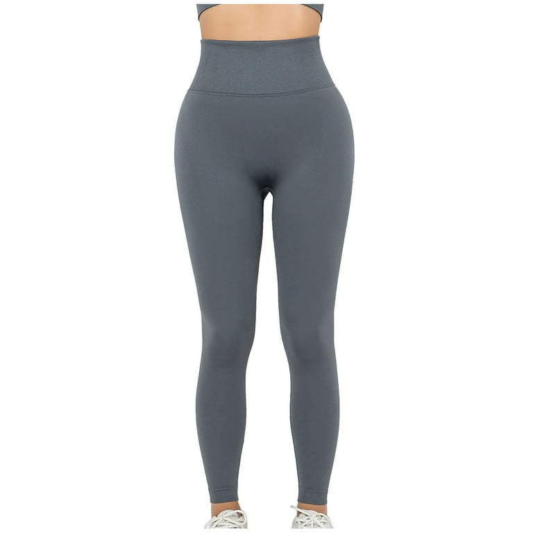 uhnmki Womens Leggings V Cross Waist Buttery Tummy Control Slim Stretchy  Soft Botty Workout Running Gym Yoga Pants Tight : : Clothing,  Shoes