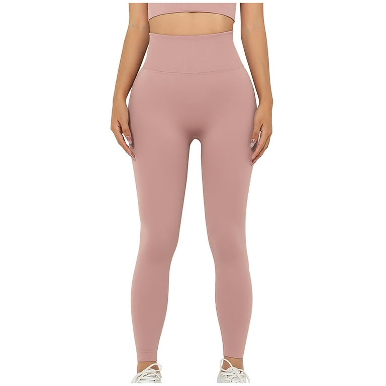 Soft Leggings for Women - High Waisted Tummy Control No See Through Workout  Yoga Pants