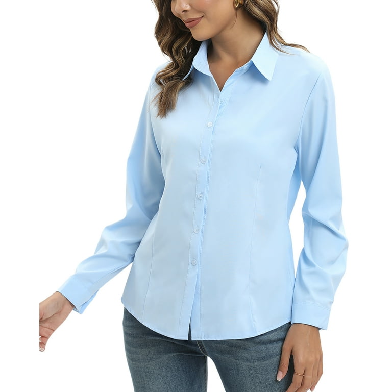 Button down shirt length best sale