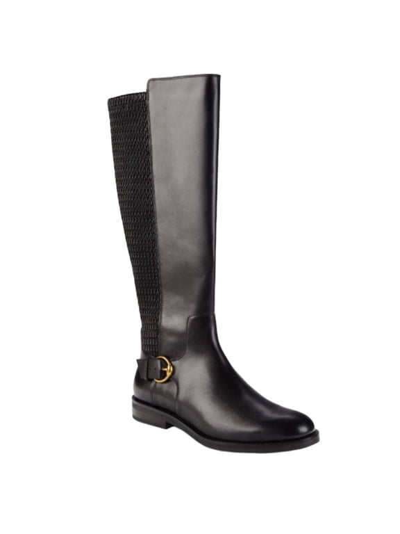 Women's CAPE Stretch Mid Calf Flats Riding Boots