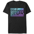 thumbnail image 1 of Women's CHIN UP Body By Burpees  Boyfriend Graphic Tee Black Large, 1 of 4