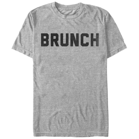 Women's CHIN UP Brunch Boyfriend Graphic Tee Athletic Heather Medium