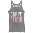 thumbnail image 1 of Women's CHIN UP Carpe Dancing  Racerback Tank Top Gray Heather Small, 1 of 3